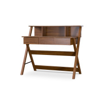 Baxton Studio SD-10-Oak Crossroads II Writing Desk